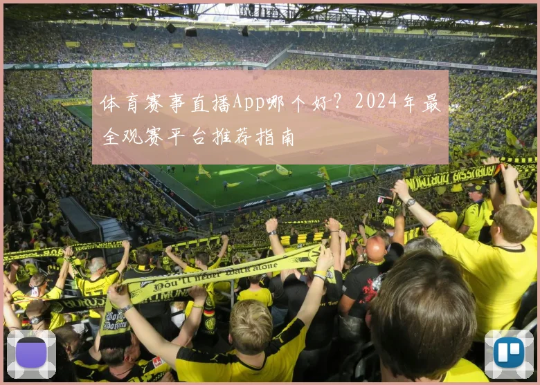 体育赛事直播App哪个好?2024年最全观赛平台推荐指南